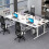 Metal Hanging PC Stand Dustproof Elevates Computer Organization Space Black Normal model 10
