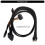Durability SFF8654(8i) to 2SFF-8639 NVME Data Cable Adapter Cable for Works 3