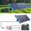 Solar Extension Cable 12AWG Solar XT60 Connection Solar Panel Extension Cable 185cm 6