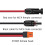 Solar Extension Cable 12AWG Solar XT60 Connection Solar Panel Extension Cable 185cm 7