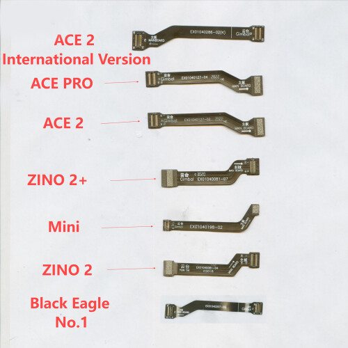 Flat Cord for ZINO 2+ Mainboard Repair Part Component Black Hawk 1 2