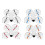 8pcs Low Noise Drones Propellers For Flip Models Improved Efficiency Blue 5