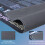 Desk Pad with Excels Word Function Key Providing Spacious and Waterproof 400x900x3MM 8