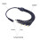 Efficient Solar Panel Cable 5521 5525 For Multiple Devices Outdoor Application 5521 5