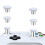 Replacement Thumb Sticks Joystick Analog Thumbstick Grip for Game Controller Black 3