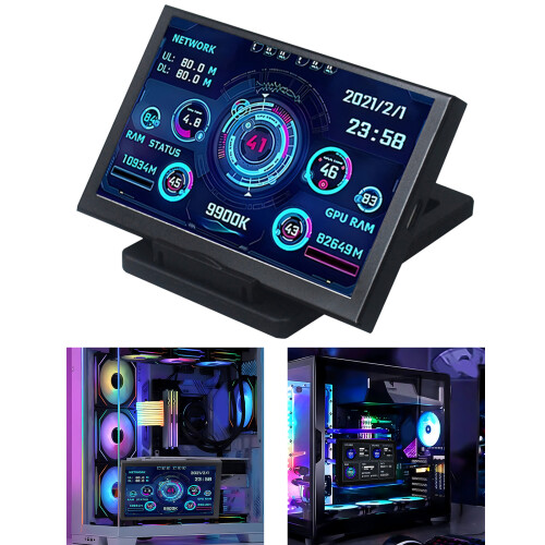 5inch 800x480 IPS LCD Monitors Display AIDA64 USB Display Sub-Screen Light 1