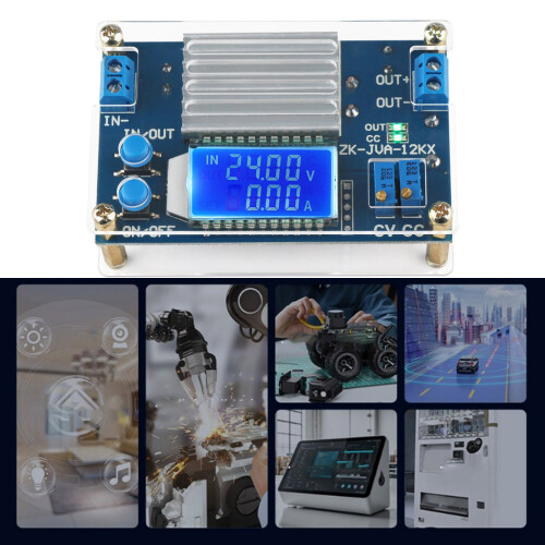 LCD Display Step Down Voltage Regulator High Efficiency Voltage Reducer 12A 1