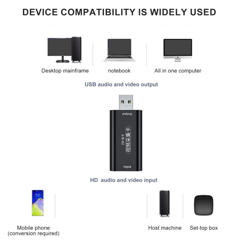 USB3.0 Video Captures Card for Professional Streaming and Recording 1