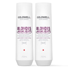 Goldwell Dual Senses Blonde & Highlights Anti-Yellow Shampoo 250ml Dou