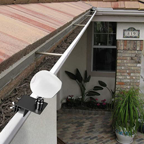 Adjustable Solar Camera Support Bracket for Gutter Use Equipment Home Monitoring 1