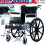 Folding Wheelchair Comfortable Breathable for Elderly Disabled Vehicles Moving 1