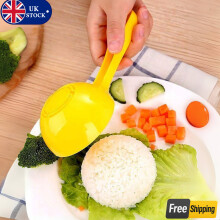 Non-Stick Rice Ball Mold Half Round Sushi Spoon Congee Shaping Bento Box Tool
