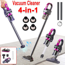 4 in 1 Stick Handheld Vacuum Cordless Vacuum Cleaner For Carpet Floor Pet Hair