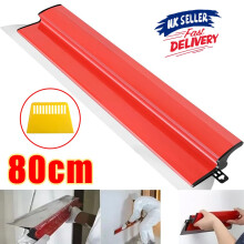 80cm Drywall Finishing Smoothing Spatula Plaster Skimming Blade Trowel Wall Tool