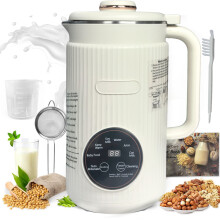 8 in 1 Nut Milk Maker Blender with Delay Setting Keep Warm Self-Cleaning Boiling
