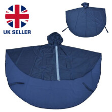 Wheelchair Waterproof Poncho Rain Cover With Hood Disability Aid Rain Mac Coat H