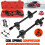 2PCS Car Coil Spring Compressor Heavy Duty Tool Suspension Clamp Kit With Case 1