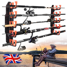 Wall Fishing Rod Holder Wall Fishing Rod Storage Rack Quick-Release Stick Latest