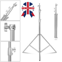 280cm Heavy Duty Stainless Steel Light Stand Tripod for Studio Softbox Flash A
