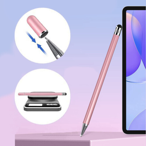Ballpoint Touch Pen with Superior Control for Touch Interfaces Work Note Taking Black 2