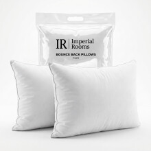 Pack of 2 Bounce Back Pillows-Hotel Quality Best Neck Pain Relief Pillows