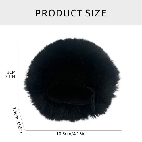 Microphone Windshield Portable Recorder Filter for ZOOM H4essential Black 1