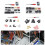 Durability Computer Screws Motherboard Standoffs Assortment Kit for pc Case Package 1 4