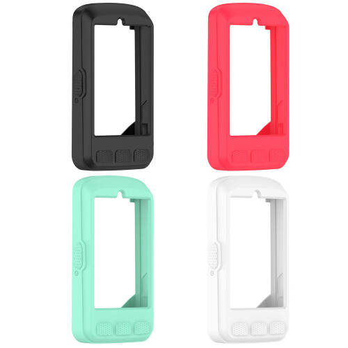 Flexible Protective Case Encasement Guard For ELEMNT Cycling Computer Shockproof White 1