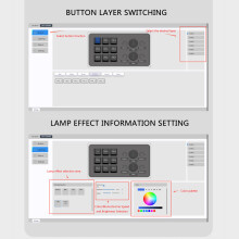 Programmable 9/10/12/15Key Keypad Mechanical Switches for Gaming Multimedia 9 keys