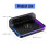 Stand for Game Console with Double Controller Storage Bracket and Light 3