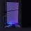 Stand for Game Console with Double Controller Storage Bracket and Light 8