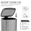 30L Square Pedal Bin with Soft-Close Lid 5