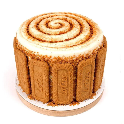 Cinnamon Bun Bento Cake - 5 inch