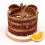 Chocolate Orange Bento Cake - 5 inch 1