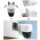Weather Resistant Camera Mount For Home And Business Security Installations Style 2 5