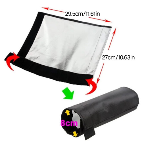 Flash Snoot Providing Superior Light Management Foldable Flash Light Beam Cloth 2