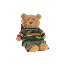 Barcelona hiking gear, hiking sleeping bag, teddy bear plush toy, soothing toy, birthday gift, Valentine's Day gift, surprise gift