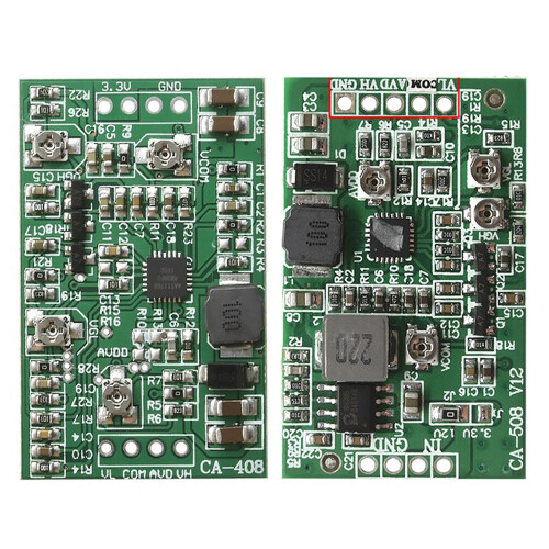 LCD Screen TCON Board Voltage Boost Module CA-408/CA-508 for Electronics DIY CA508 1