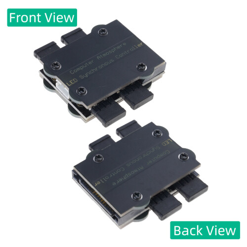 5V ARGB LED Splitter Atmosphere Light Synchronization Controller with USB2.0 9Pin 2