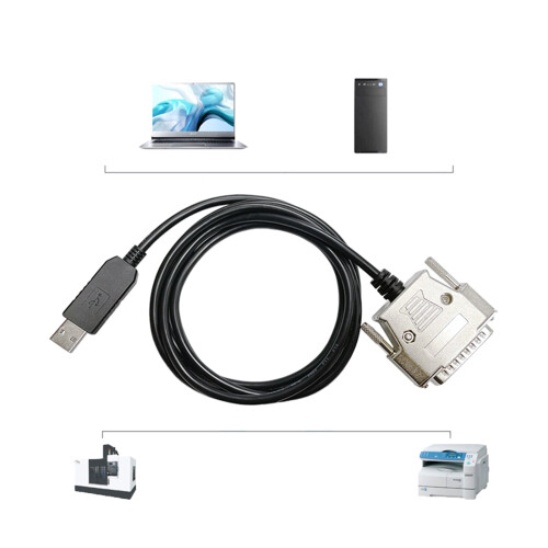 USB To DB25 male RS232 Conversion Cable Fast Speed USB-DB25-MALE Efficient 1