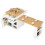 (White, MDF) Extendable Bar Table 122.5-195.5x70x93.8cm White 13