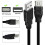 Fast Speed Data Transfer Adapter Cable Firewire 6Pin to USB for Digital Equipment 20cm 5