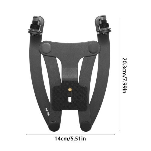 MFDB Double Head Mini Flash Stand Holder Support for MF12-DK1 Professional Use 1