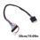 40Pin 6Bit LED LCD LVDS Screen Cable with Two Channel Support and Double 6 lines 25cm 7
