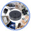 Aluminum Feet Pad Shock Absorbing Vibration Proof Pad for Auditory Silver 40X15mm 2