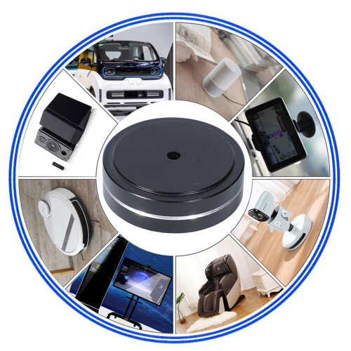 Aluminum Feet Pad Shock Absorbing Vibration Proof Pad for Auditory Silver 40X15mm 1