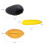 Cute Avocado Bread Corn Shaped Organizers Pouch Carrying Bag Box For Small Items corn 4