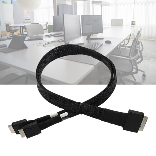 Server Interconnects Cable SFF8611 8i to SFF8611 4ix2 Interfaces Cable 1