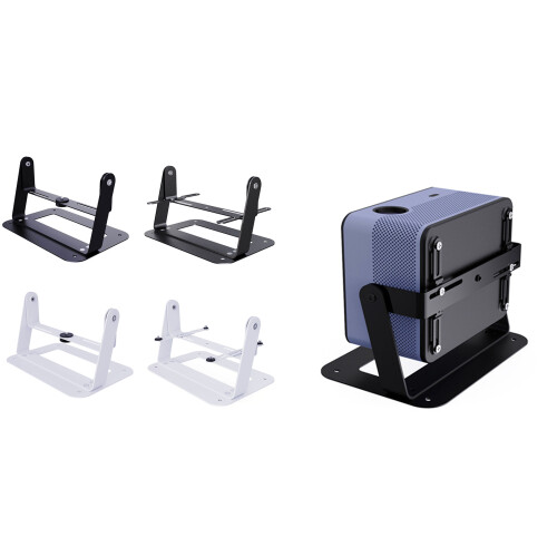 Adjustable Desktop Projector Stand With 360 Degree Rotation,Projector White Four corners 2