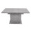(Grey, MDF) Extendable Grey Dining Table with Storage 8